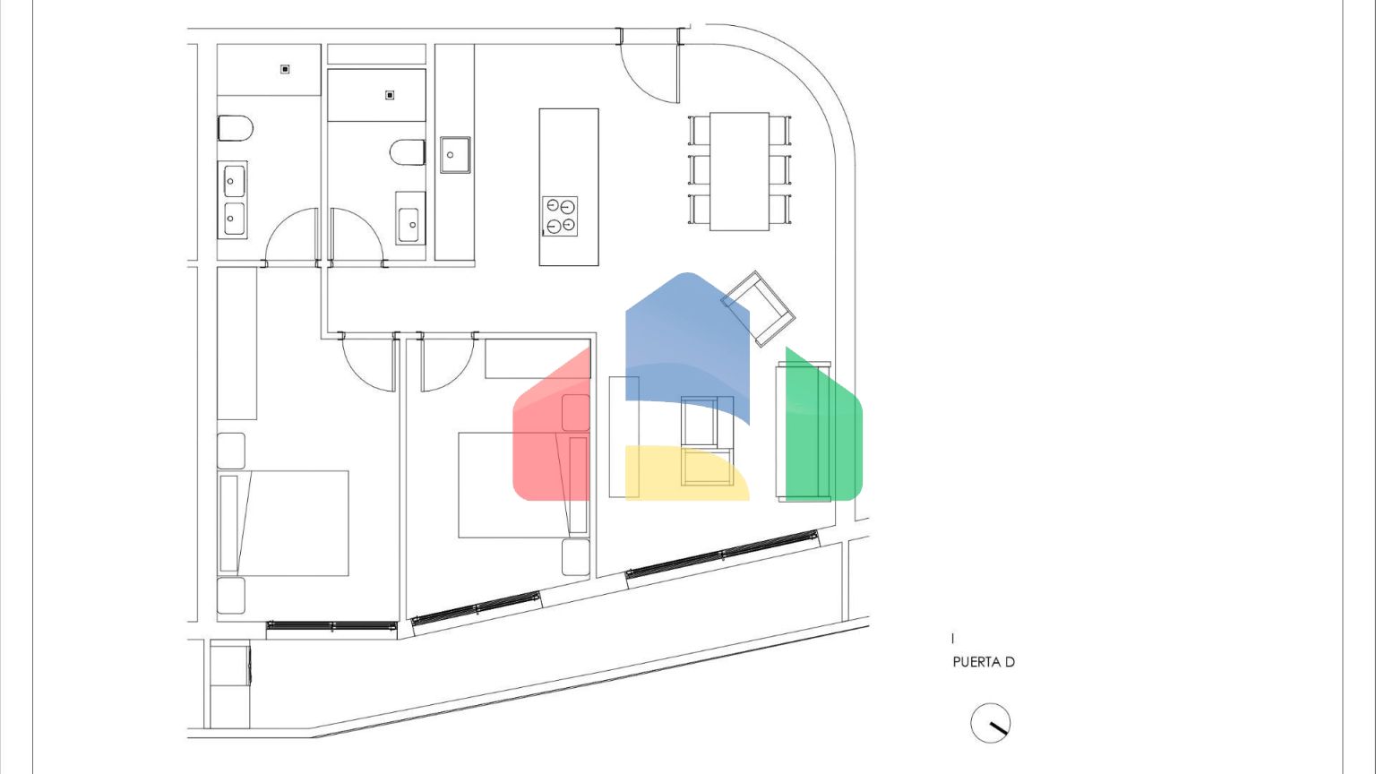 Роскошные апартаменты в Кальпе всего в 3 минутах от пляжа