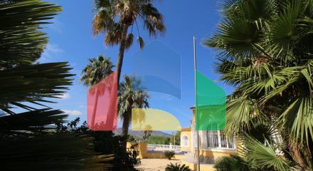 РОСКОШНАЯ ВИЛЛА В ГОРАХ С ВИДОМ НА МОРЕ