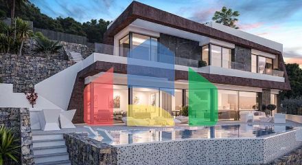 Villa project in Calpe with sea views – Keys in 2026.