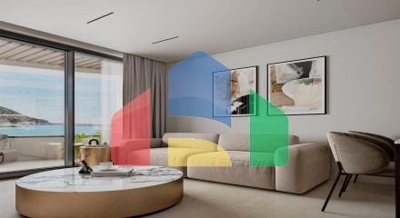 New designer apartments facing the Mediterranean Sea