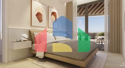 New designer apartments facing the Mediterranean Sea