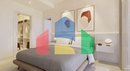 New designer apartments facing the Mediterranean Sea