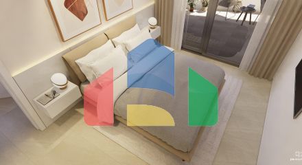 New designer apartments facing the Mediterranean Sea