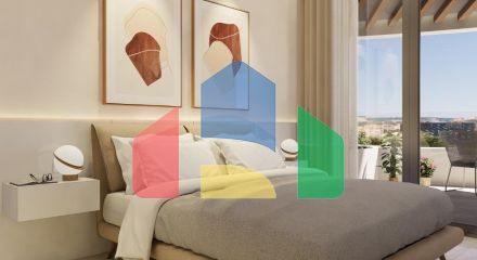 Новые дизайнерские апартаменты с видом на Средиземное море