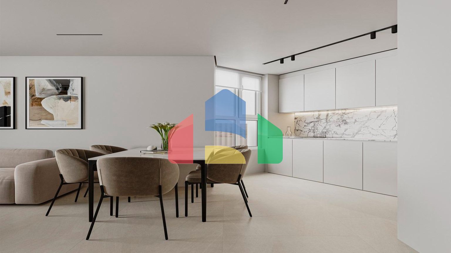 Новые дизайнерские апартаменты с видом на Средиземное море