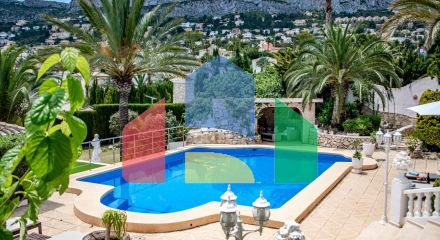 Вилла с панорамным видом на море в Canuta de Ifach, Кальпе Вилла с панорамным видом на море в Canuta de Ifach, Кальпе