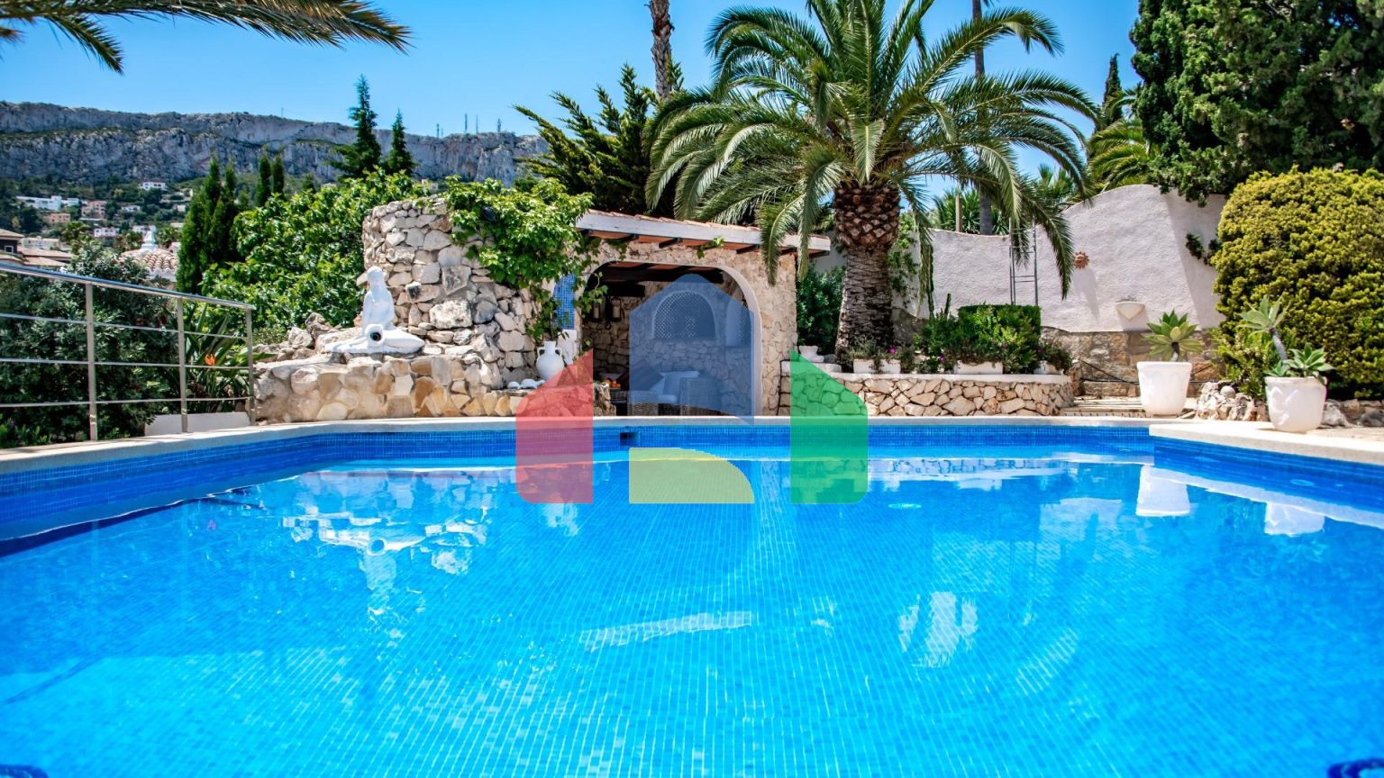 Вилла с панорамным видом на море в Canuta de Ifach, Кальпе