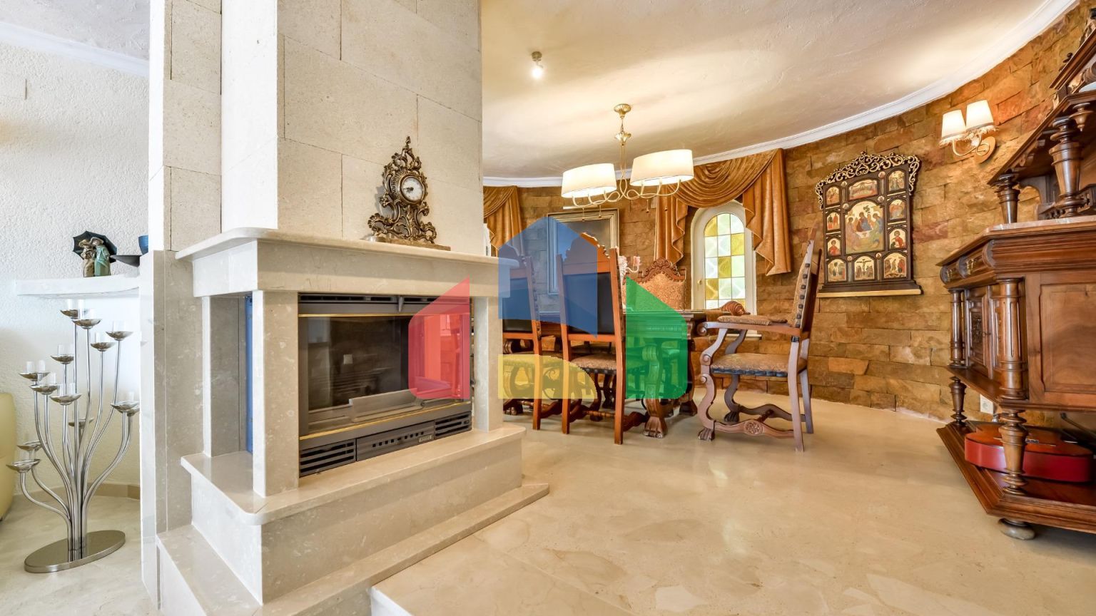 Вилла с панорамным видом на море в Canuta de Ifach, Кальпе