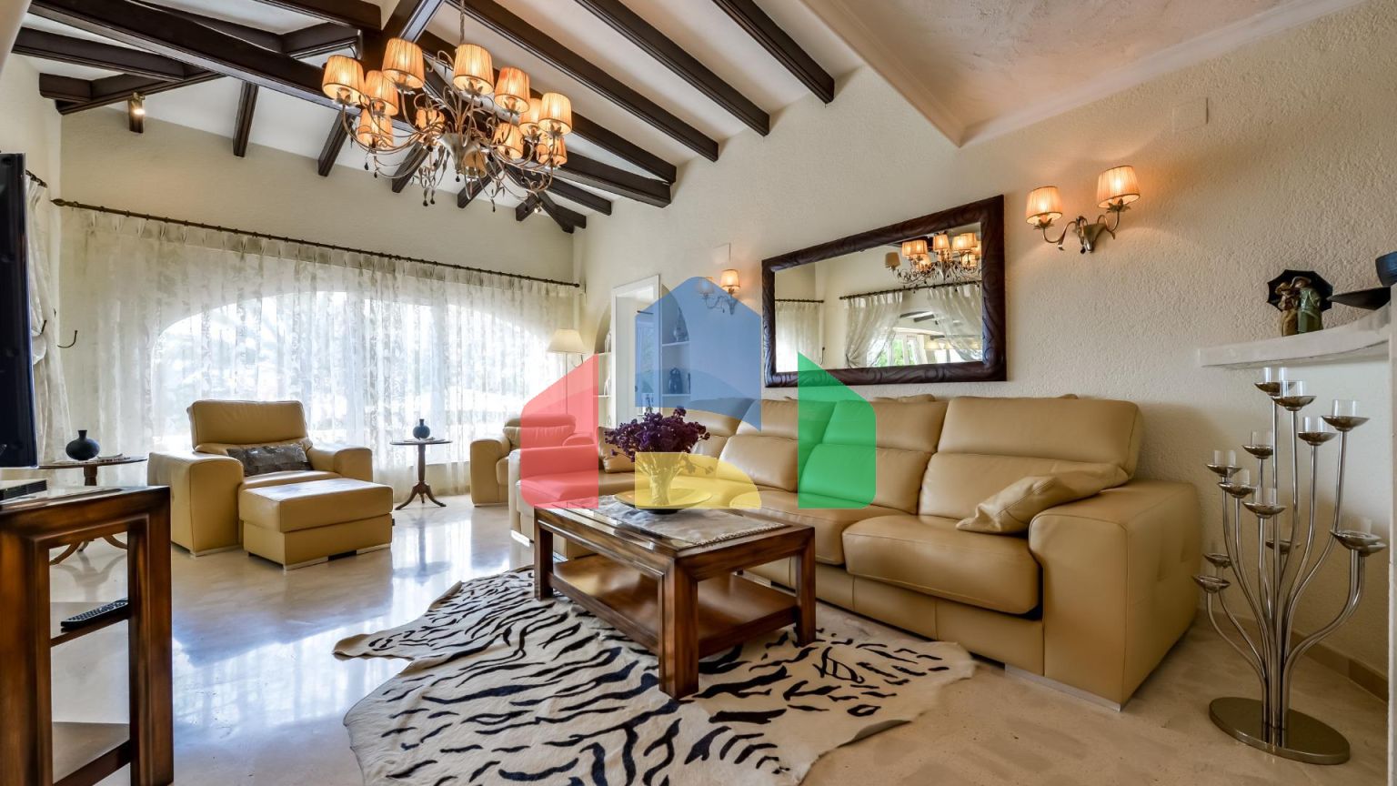 Вилла с панорамным видом на море в Canuta de Ifach, Кальпе