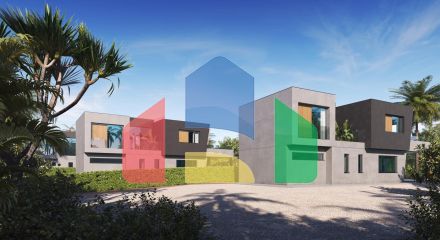 Detached villas with private pool