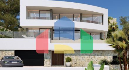 Luxurious Sea-View Villa in Calpe – Modern Elegance with Stunning Views