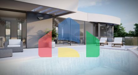 Luxury villa with sea views