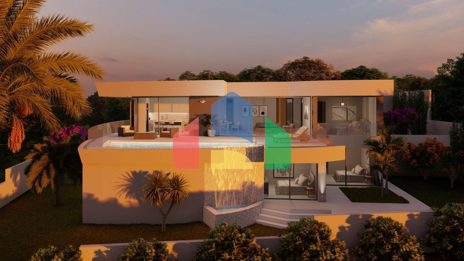 Роскошная вилла с видом на море