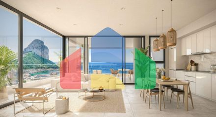 NEW BUILD APARTMENTS WITH THE SEA VIEWS IN CALPE