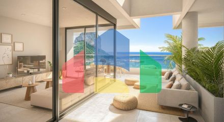 NEW BUILD APARTMENTS WITH THE SEA VIEWS IN CALPE