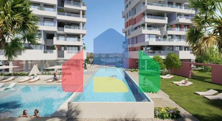 NEW BUILD APARTMENTS WITH THE SEA VIEWS IN CALPE