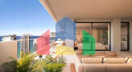NEW BUILD APARTMENTS WITH THE SEA VIEWS IN CALPE