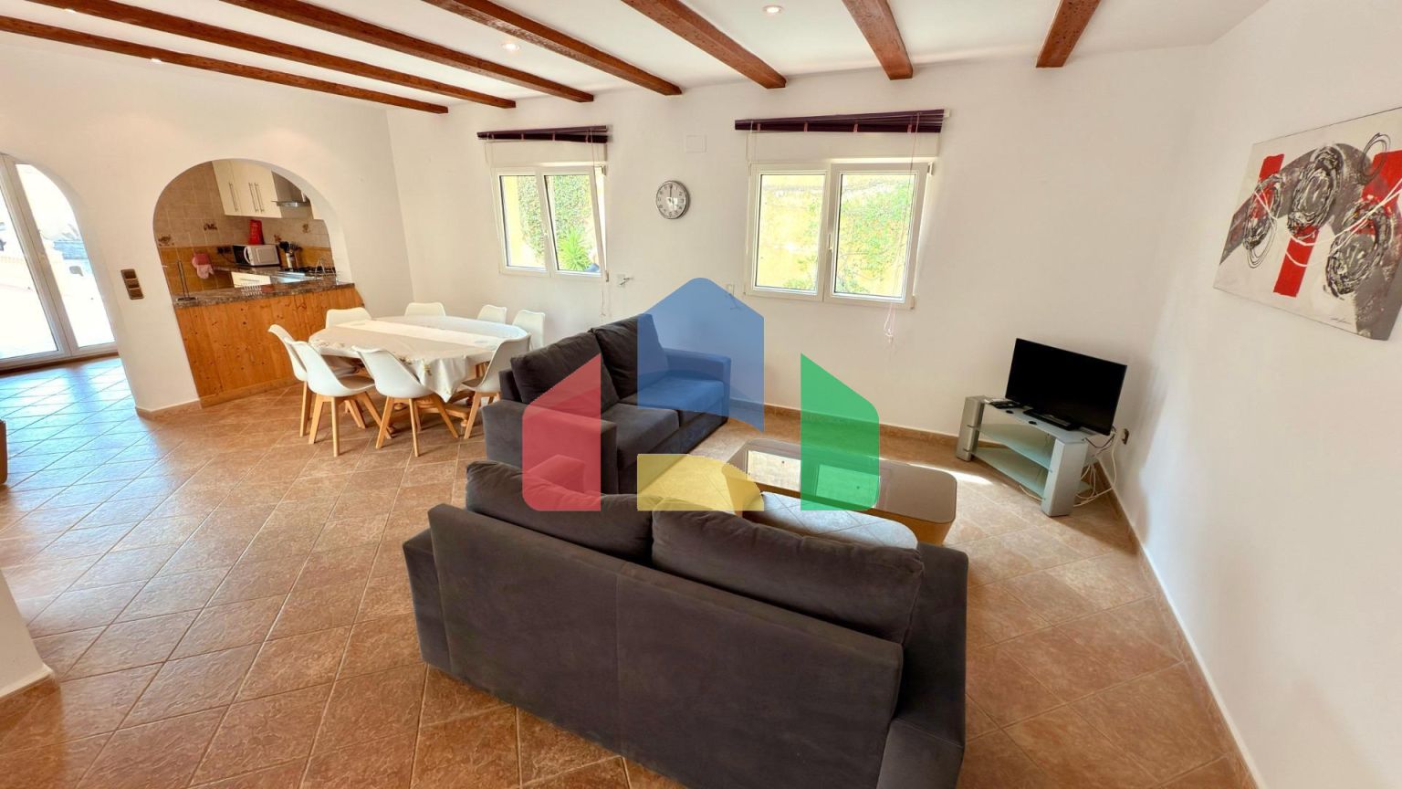 Эксклюзивная средиземноморская вилла в Кальпе с большим бассейном и панорамным видом