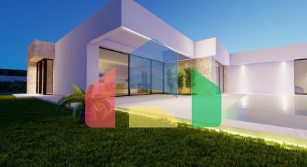 Modern Ibiza-style villa with private pool