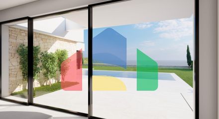 Современная вилла в стиле Ибицы с частным бассейном