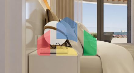 Новые дизайнерские апартаменты с видом на Средиземное море