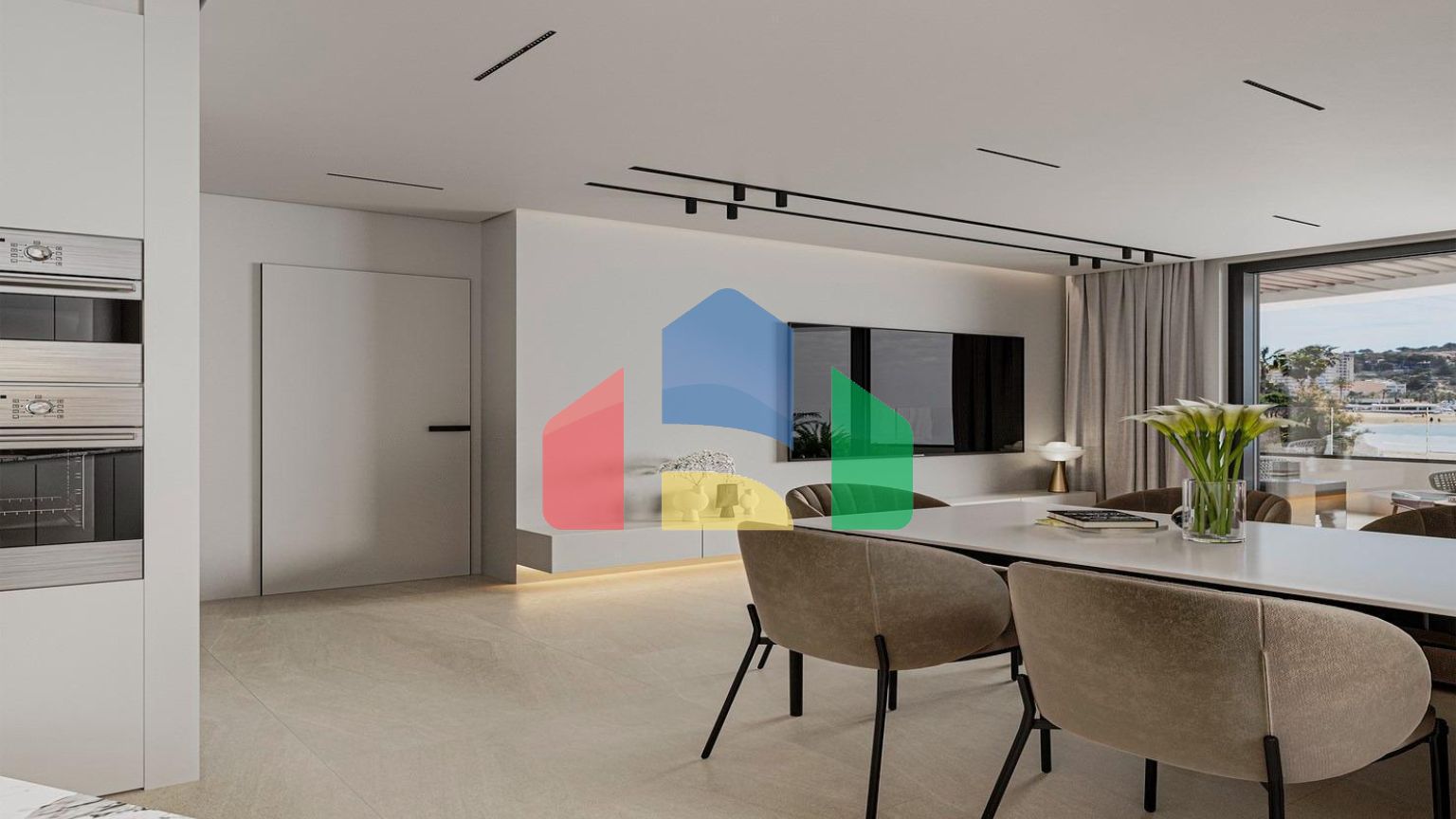 Новые дизайнерские апартаменты с видом на Средиземное море