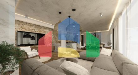 Отремонтированные виллы класса люкс с панорамными видами в Сьерра-де-Альтеа