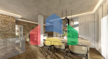 Отремонтированные виллы класса люкс с панорамными видами в Сьерра-де-Альтеа