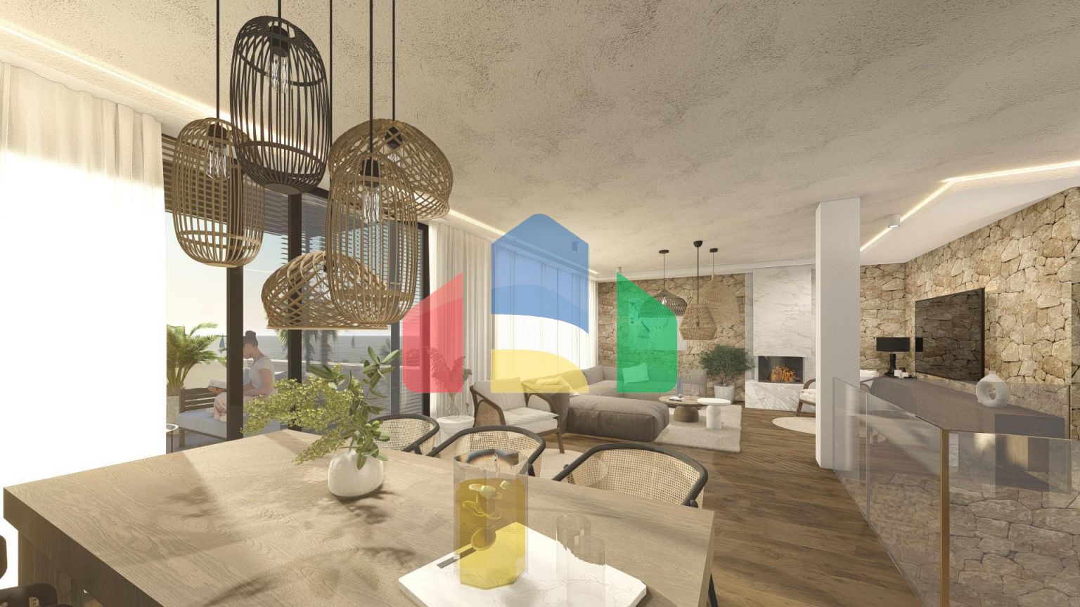 Отремонтированные виллы класса люкс с панорамными видами в Сьерра-де-Альтеа