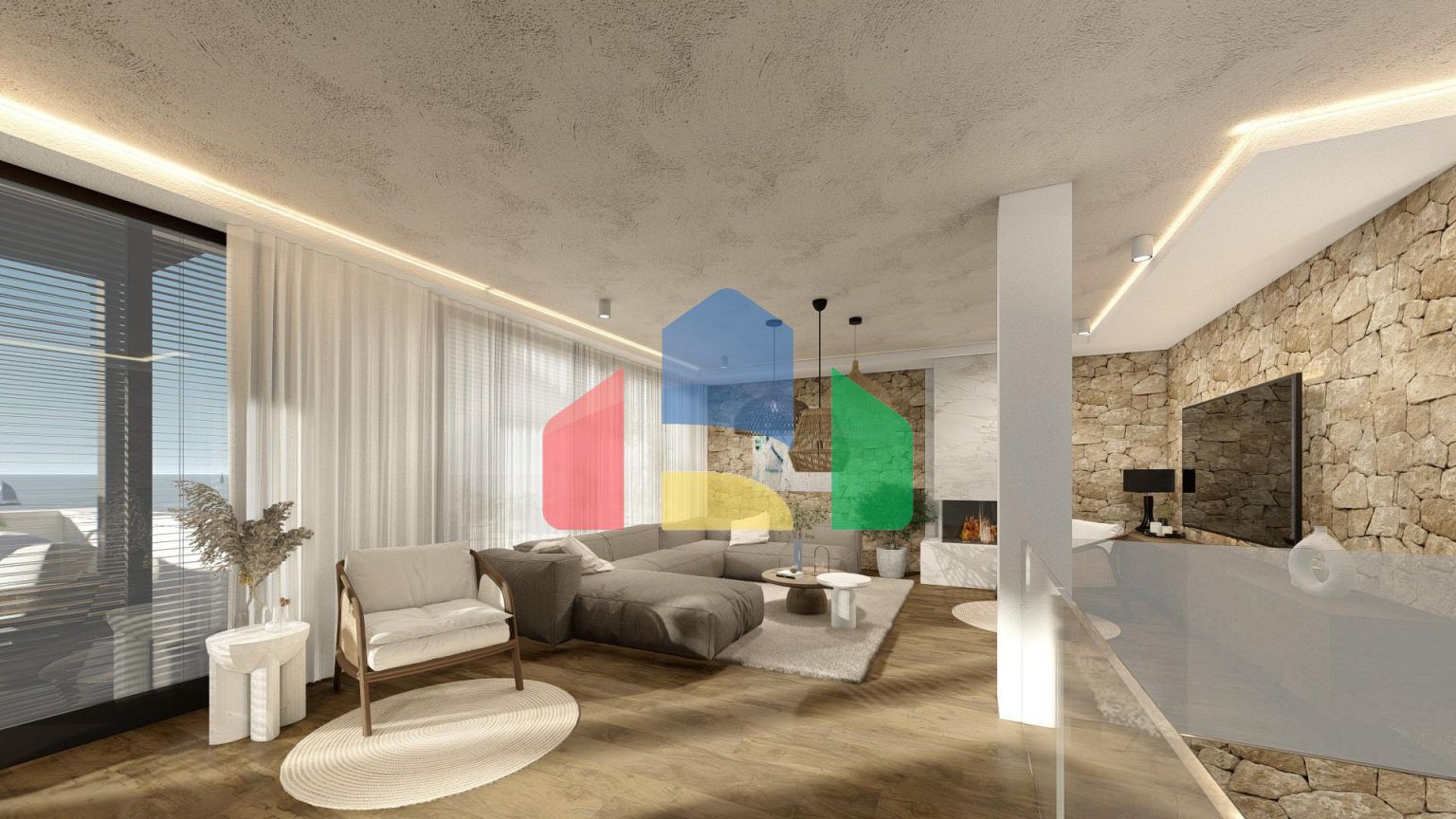 Отремонтированные виллы класса люкс с панорамными видами в Сьерра-де-Альтеа