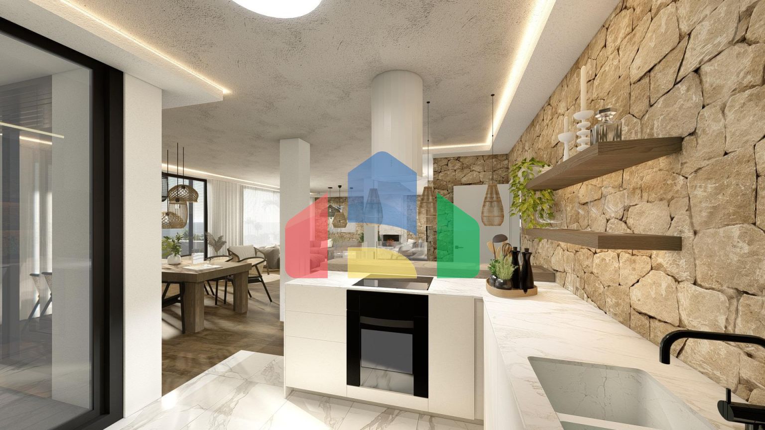 Отремонтированные виллы класса люкс с панорамными видами в Сьерра-де-Альтеа