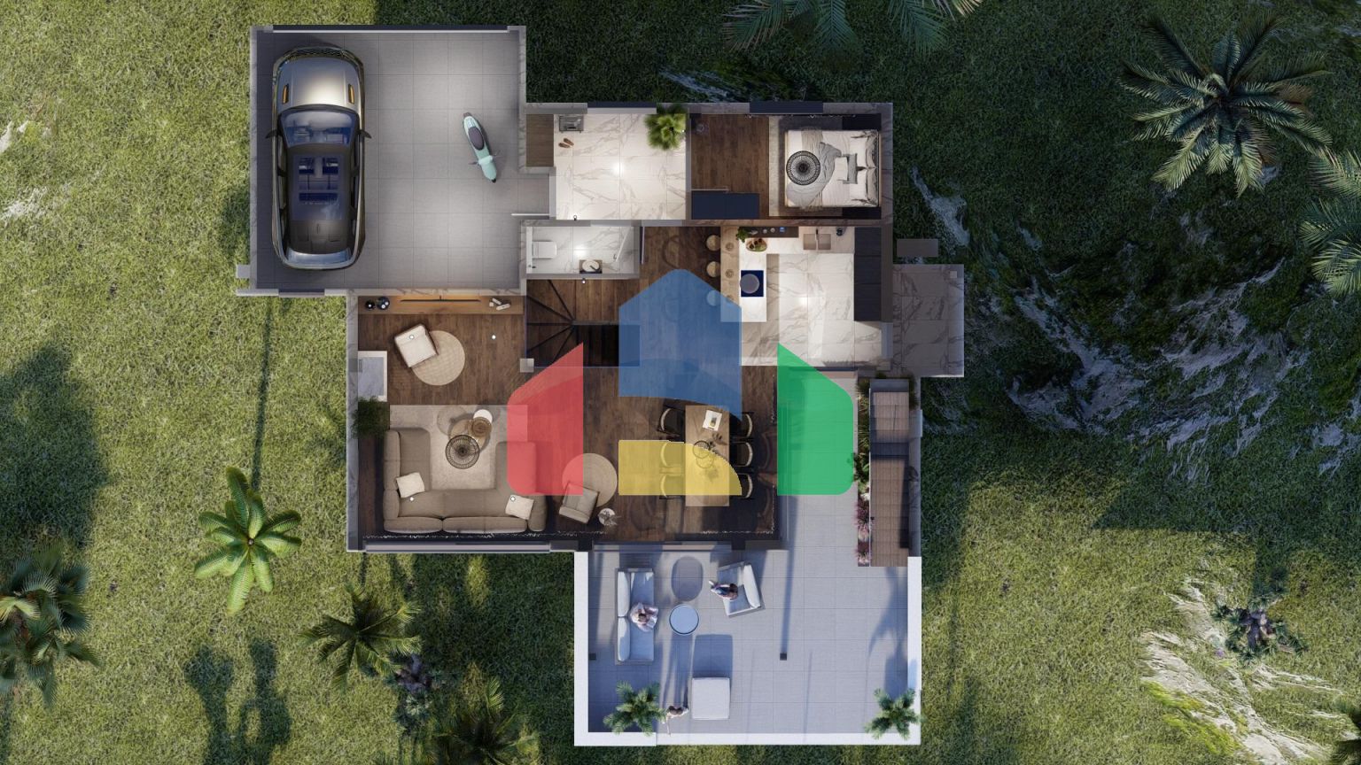 Отремонтированные виллы класса люкс с панорамными видами в Сьерра-де-Альтеа