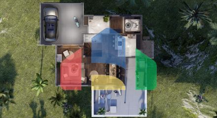 Отремонтированные виллы класса люкс с панорамными видами в Сьерра-де-Альтеа