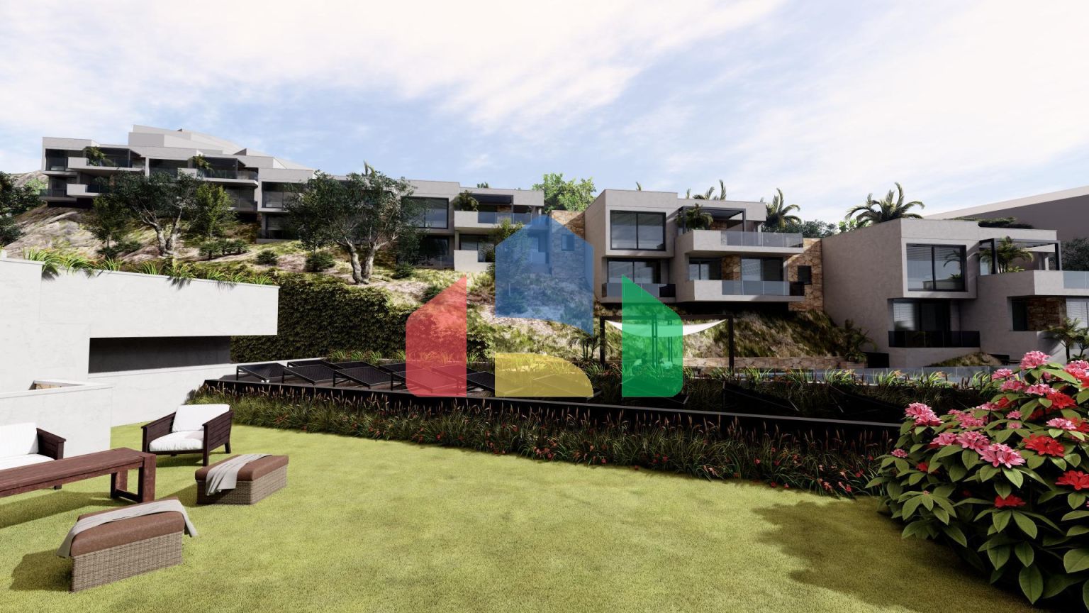 Отремонтированные виллы класса люкс с панорамными видами в Сьерра-де-Альтеа