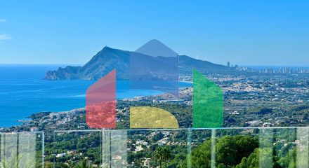 Элегантная вилла с видом на море и Альтеа-ла-Велья