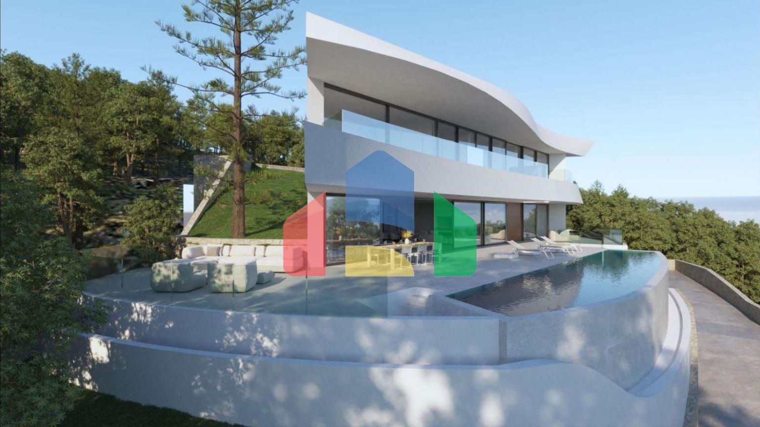 Роскошная вилла с эксклюзивным дизайном в Сьерра-де-Альтеа