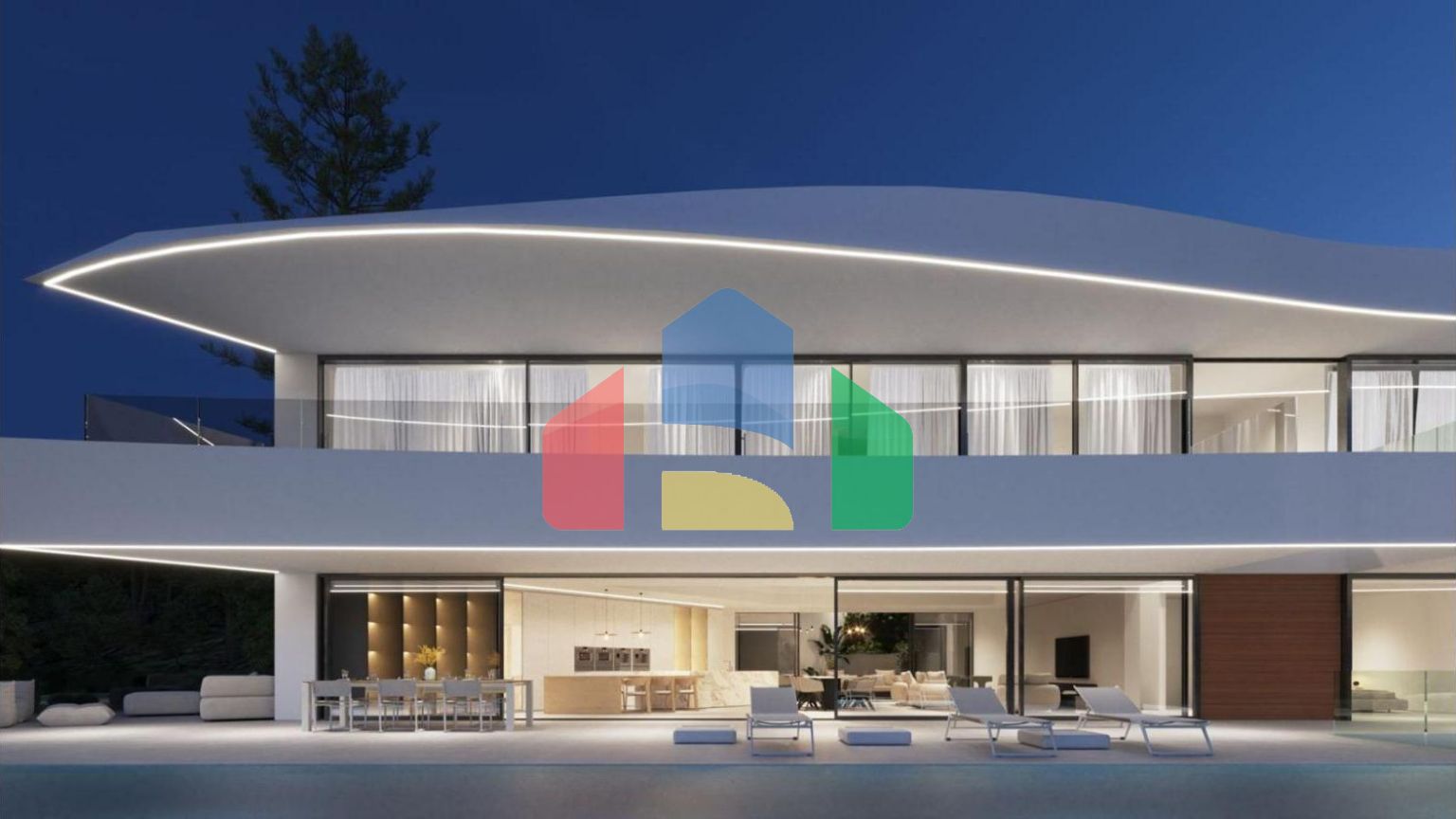 Роскошная вилла с эксклюзивным дизайном в Сьерра-де-Альтеа