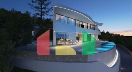 Роскошная вилла с эксклюзивным дизайном в Сьерра-де-Альтеа