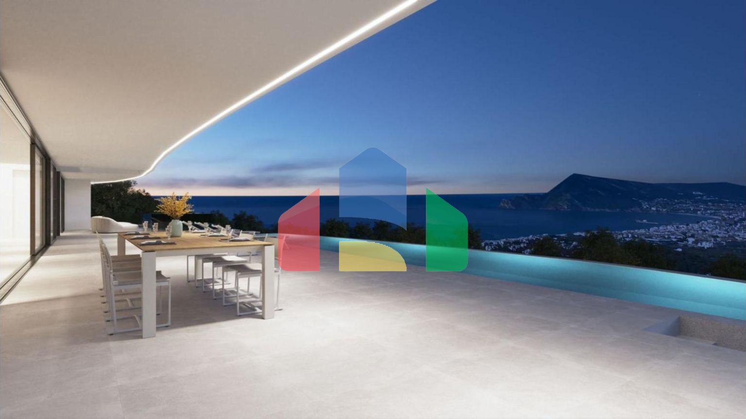 Роскошная вилла с эксклюзивным дизайном в Сьерра-де-Альтеа