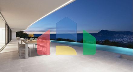 Роскошная вилла с эксклюзивным дизайном в Сьерра-де-Альтеа