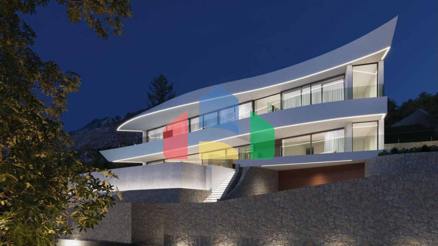 Роскошная вилла с эксклюзивным дизайном в Сьерра-де-Альтеа