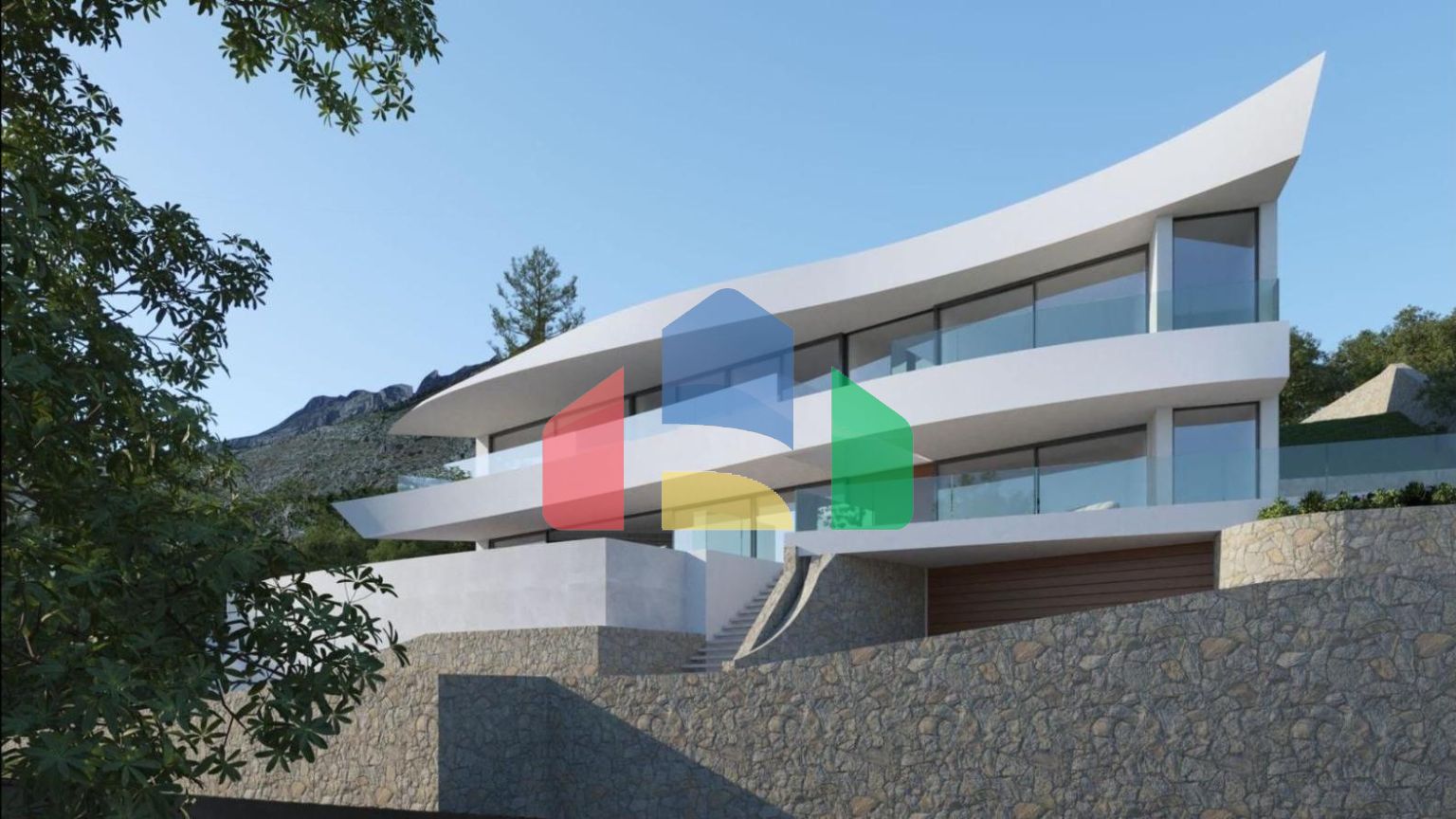 Роскошная вилла с эксклюзивным дизайном в Сьерра-де-Альтеа