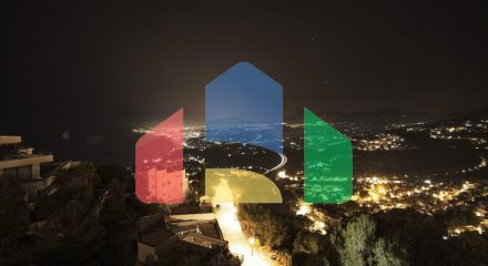 Роскошная вилла с видом на море и горы