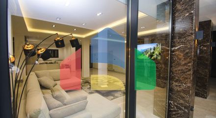 Роскошная вилла с видом на море и горы