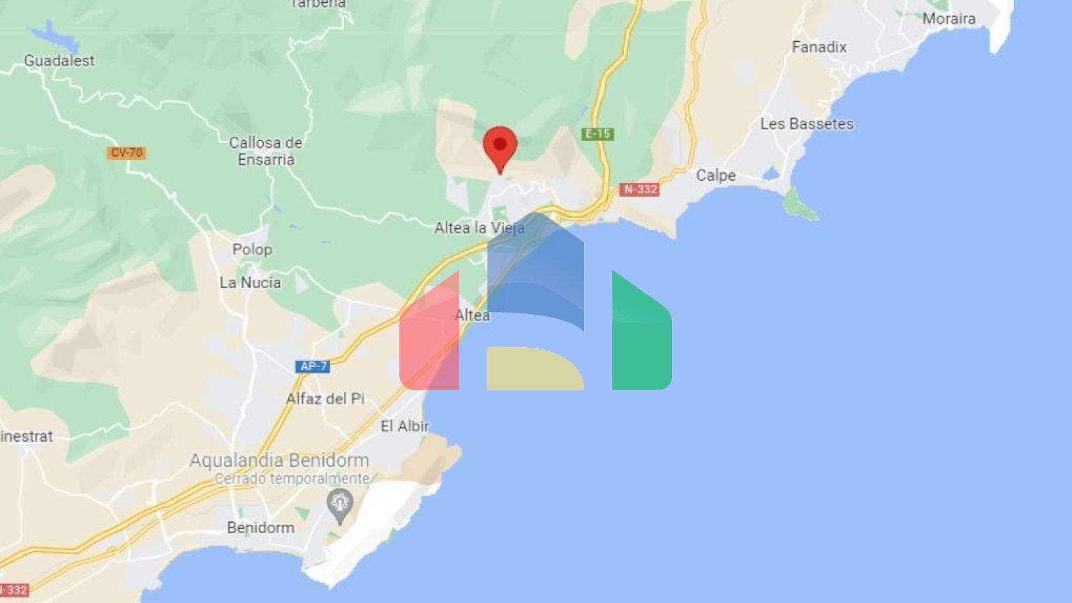 Роскошная вилла с видом на море в Сьерра-де-Альтеа