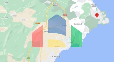 Великолепный участок с видом на море в Хавеи