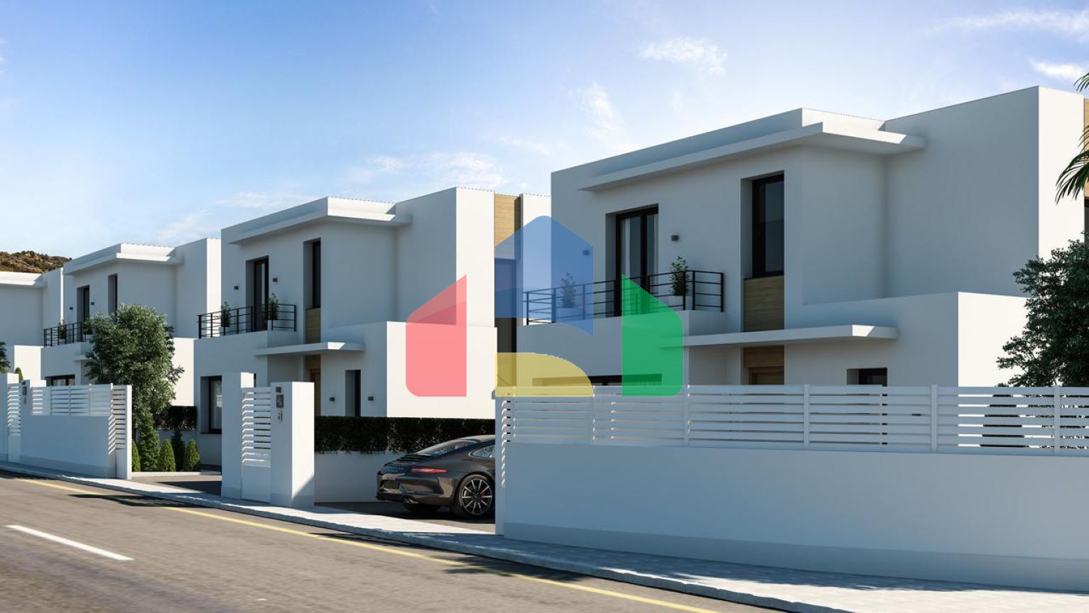 СОВРЕМЕННАЯ ВИЛЛА ПОБЛИЗОСТИ ЦЕНТРА ГОРОДА И МОРЕ.