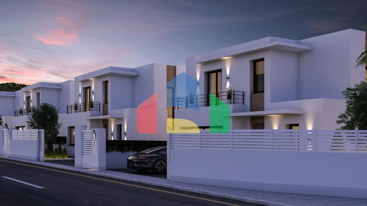 СОВРЕМЕННАЯ ВИЛЛА ПОБЛИЗОСТИ ЦЕНТРА ГОРОДА И МОРЕ.