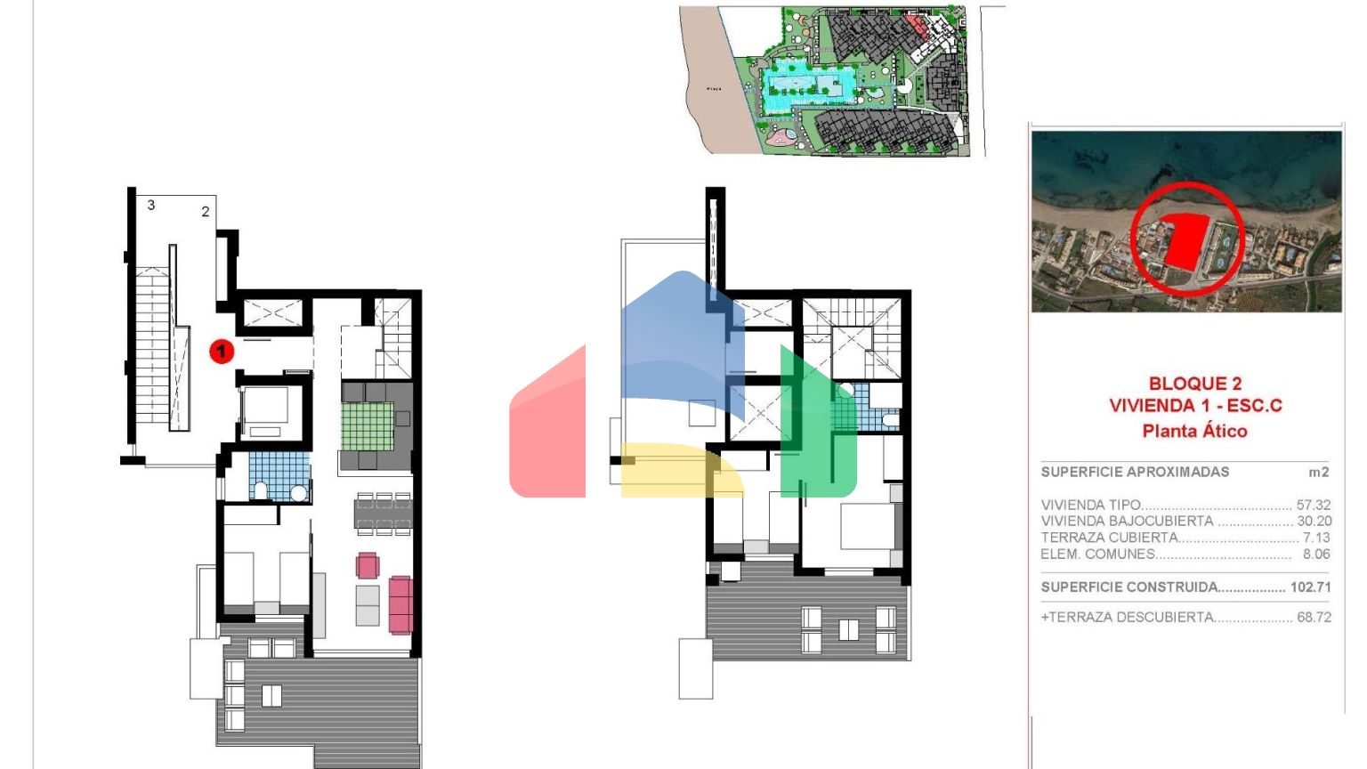 СРЕДИЗЕМНОМОРСКОЕ ЖИЛЬЕ В НЕСКОЛЬКИХ МЕТРАХ ОТ МОРЯ