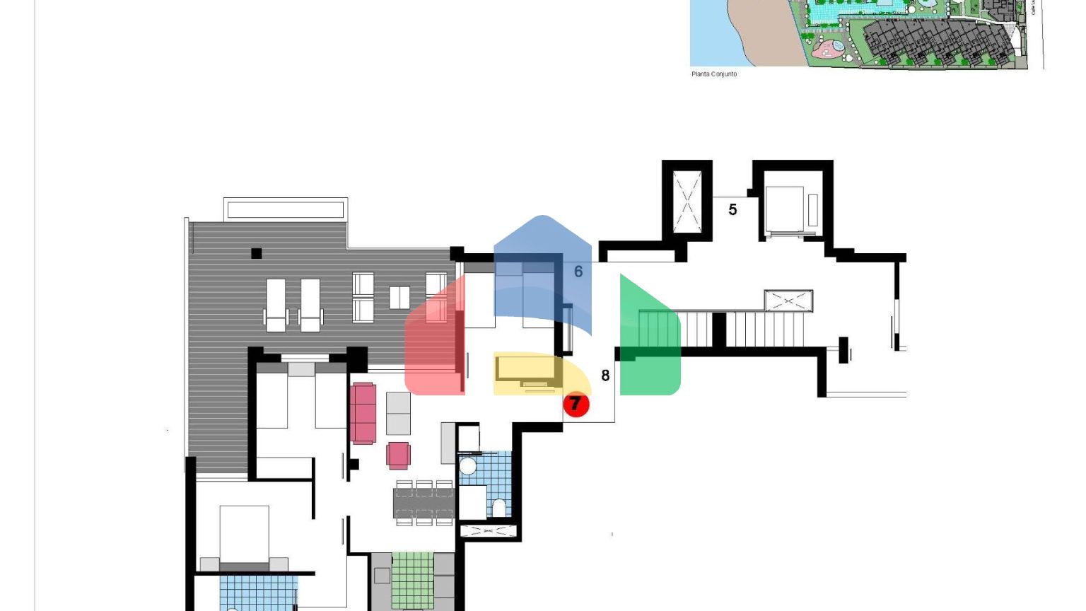 СРЕДИЗЕМНОМОРСКОЕ ЖИЛЬЕ В НЕСКОЛЬКИХ МЕТРАХ ОТ МОРЯ
